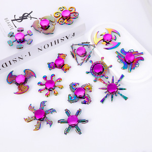 Đầy Màu sắc Nhựa Thần Tài <span class=keywords><strong>Spinner</strong></span> cho người lớn interfinger xoắn ốc ngón tay con quay hồi chuyển vòng từ cho căng thẳng cứu trợ tự kỷ cứu trợ - Product Image 6
