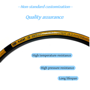 10000Psi J2AT 11/4 ''-3/8'' isıya dayanıklı hidrolik hortum, esnek, sürekli yüksek sıcaklıkta çatlama - Product Image 2