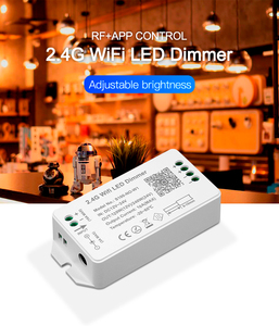 Tốt nhất bán DC12 24V nhựa tuya wifi không dây màu duy nhất <span class=keywords><strong>Dimmer</strong></span> Wifi <span class=keywords><strong>Led</strong></span> điều khiển cho dải ánh sáng - Product Image 2