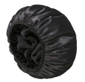 Kadınlar için üçlü katman büyük duş başlığı, uzun kalın saçlar için yeniden kullanılabilir duş boneleri, su geçirmez yıkanabilir özel - Product Image 1