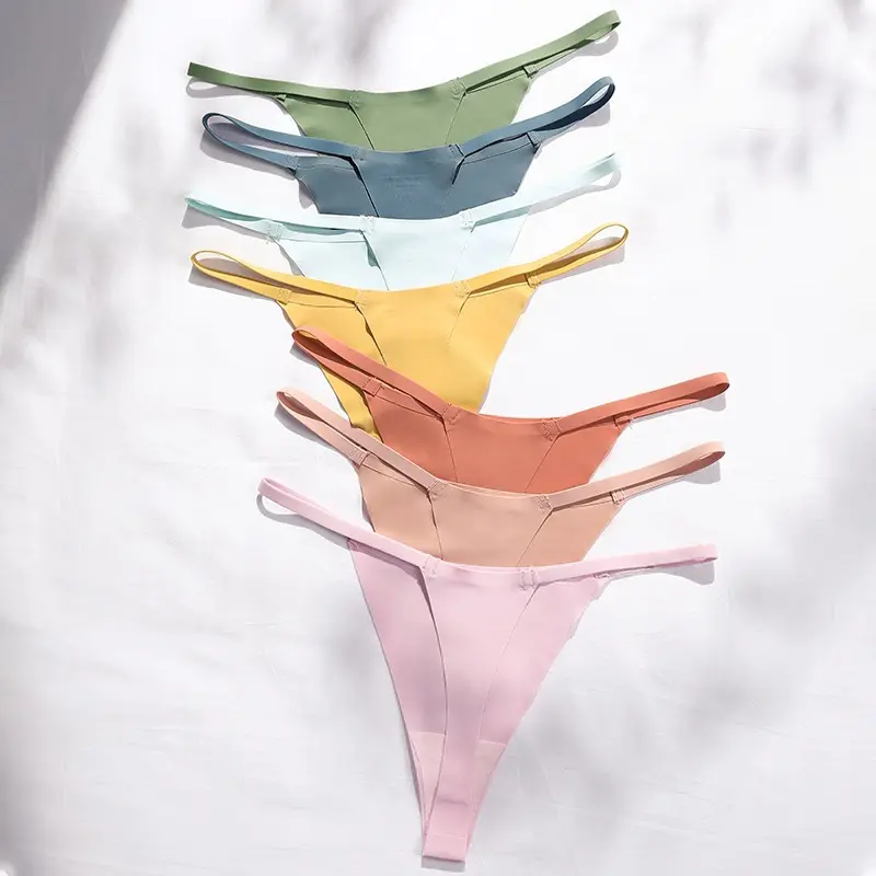 Lencería transparente de talla Europea americana para mujer, ropa interior con imágenes de grasa, tangas, Tanga de encaje