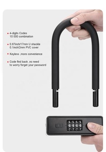 4-значный кодовый замок для велосипеда - Product Image 6