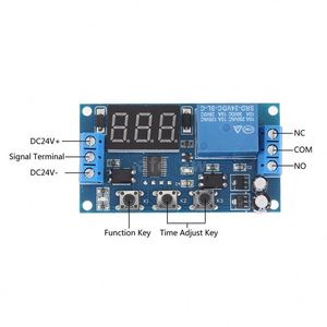 DC 12V Trigger Cycle Time Delay Relais LED Drei Digital anzeige Einstellbarer Timing Relay Control Switch Circuit Timer - Product Image 2