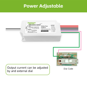 120-347Vac 55W 24-42Vdc 1.5A Configuración de programación NFC Controlador LED CC