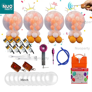 Dayanıklı kauçuk ve plastikten yapılmış parti süslemeleri için uzaktan kumanda patlayan balon Popper kiti - Product Image 1