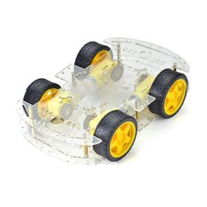 Günstige 2/4WD Roboter Smart Car Chassis Kits mit Speed Encoder für Arduino 51 DIY Education STEM Roboter Smart Car Kit für Studenten