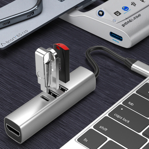 7-in-1 <strong>USB</strong> <strong>C</strong> Hub with HDTV 2.0 PD 100W <strong>USB</strong> 3.0 <strong>USB</strong> 2.0 SD TF Card Reader Aluminium Multiport <strong>Adapter</strong> for Mac PC in Stock - Product Image 6
