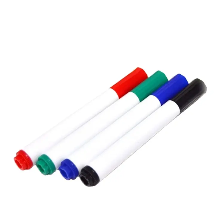 LOW MOQ China wholesale custom multi color non-toxic refill ink whiteboard marker pen for office & school writing with logo