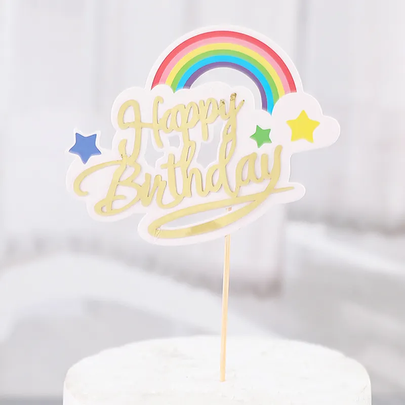 Ventilador de papel para decoración de tartas, decoración de tartas de boda y cumpleaños, venta al por mayor