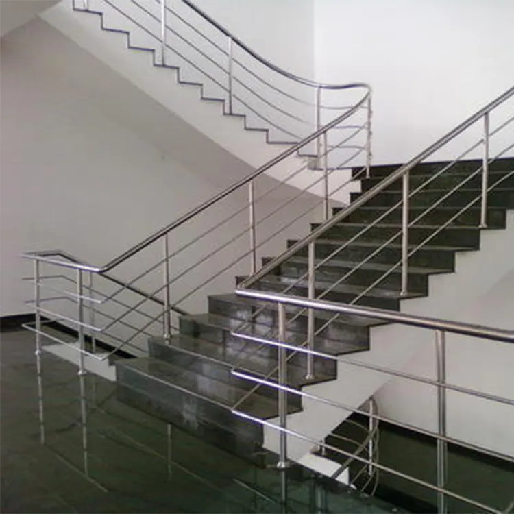 ABLinox New Style Factory Direct Brushed Stainless Steel Balustrade Handrail for Hotels