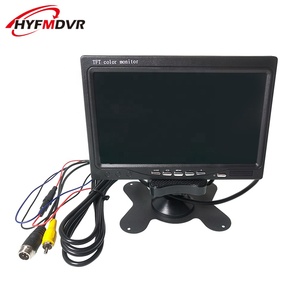 HYF MDVR Monitor compatible con pantalla de marcha atrás Digital salpicadero de coche Pantalla de visión trasera TFT LCD AHD Monitor para camiones pesados - Product Image 5