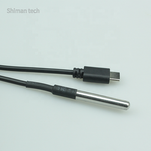 カスタマイズされたDS18b20温度センサーケーブルUSB Cの男性 - Product Image 2