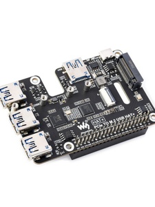 3.2 PCIe USB Gen1 M.2 cappello per Raspberry Pi 5 supporta protocollo NVMe unità a stato solido 4-Ch USB 3.2 modulo porte ad alta velocità - Product Image 2