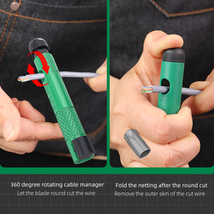 LAOA Pen Type Category 5/6/7/8 <strong>Ethernet</strong> Cable Stripper Cable Straightener Router Computer <strong>Network</strong> Cable Installation Tool - Product Image 5