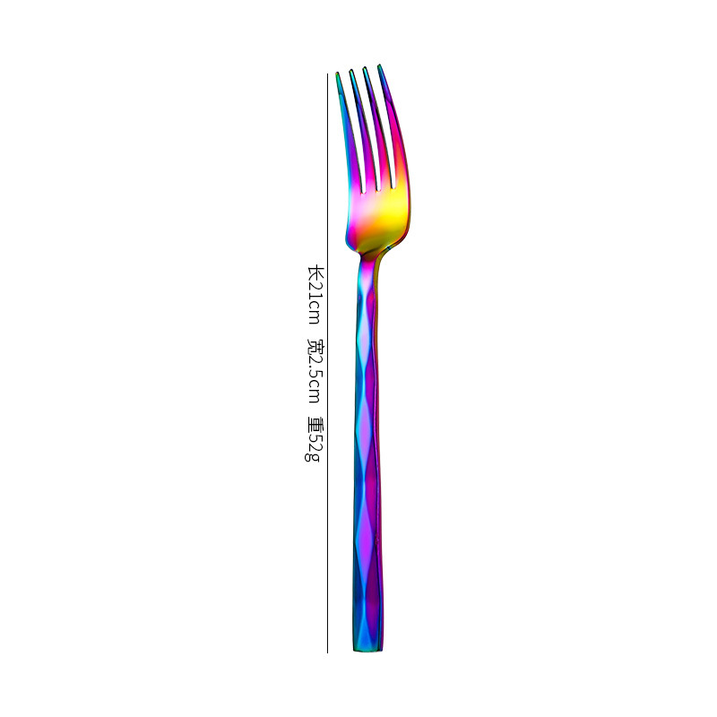 Silver tea fork