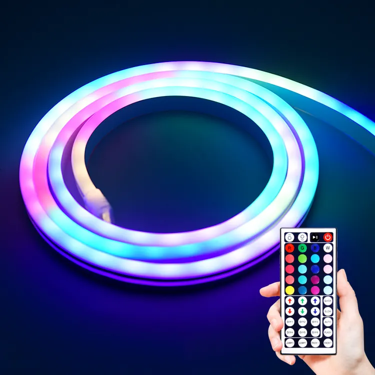 40Keys Ir Afstandsbediening Flexibele Strip Lamp IP67 Waterdicht Muziek Sync Rgb Kleur Led Neon Verlichting