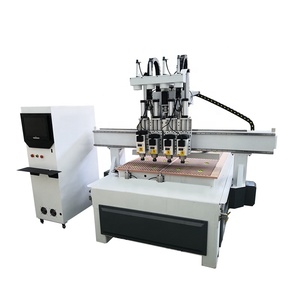 Automático 3D talla de madera del Cnc multi función enrutador cnc en la india - Product Image 3