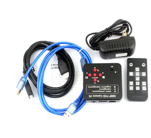 Microscopio estéreo trinocular Simul-Focal 3.5X-90X, microscopio industrial USB Digital compatible con 38MP y cámara para reparación - Product Image 2