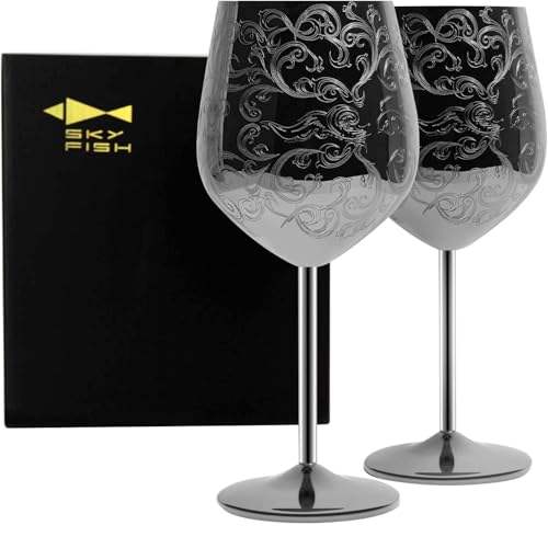 Stainless steel tall glass Two-piece set