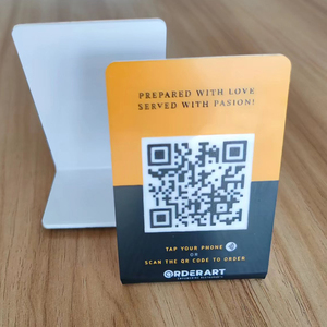 NTAG 213 NTAG 215 NTAG 216 <strong>QR</strong> <strong>Code</strong> NFC Menu Tag for Restaurant NFC Menu Table - Product Image 2
