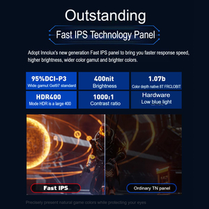 Monitor de juego IPS rápido de 24,5 pulgadas y 1ms con luz RGB Pantalla de 240HZ Resolución de 2560*1440 Pantalla ancha 2K Computadora de 24 pulgadas