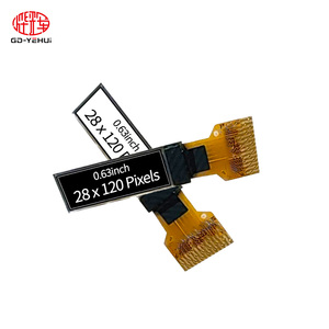 Módulo de pantalla OLED de 0,63 pulgadas 14 pines 120x28 resolución SSD1312 controlador IC tipo de soldadura para sistemas industriales/integrados - Product Image 4