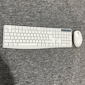 MiLang W530 All-<strong>in</strong>-One White Wireless <strong>Keyboard</strong> and <strong>Mouse</strong> Set Office Bass Laptop Desktop <strong>Computer</strong> White <strong>Keyboard</strong> and <strong>Mouse</strong> - Product Image 1