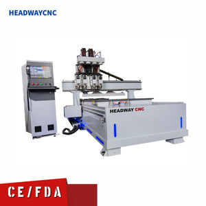 Máquina enrutadora Cnc multifunción de 4 ejes, 1325, para corte de Mdf, fabricación de puertas de muebles de madera