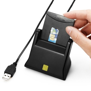 เครื่องอ่านสมาร์ทการ์ดยูเอสบีสำหรับบัตรธนาคาร ic/id dnie ATM CAC EMV TF SD ช่องเสียบซิมการ์ด Cloner สำหรับ Windows 7 8 10 Linux - Product Image 5