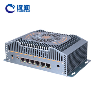 Custodia per Computer Firewall industriale 6 LAN 12th Gen Core I5 12450H I7 1260P sicurezza di rete DDR5 X86 Router Pfsense Mini PC - Product Image 1
