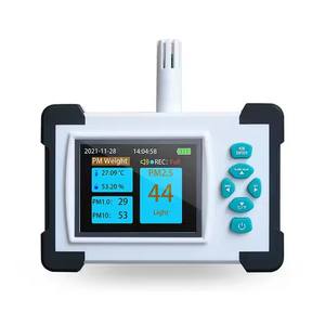 Hedao TC520เครื่องทดสอบ Co2แบบมือถือ, เซ็นเซอร์คุณภาพอากาศมีความทนทานเครื่องตรวจจับก๊าซในร่มปิดตัวลงอัตโนมัติ - Product Image 4