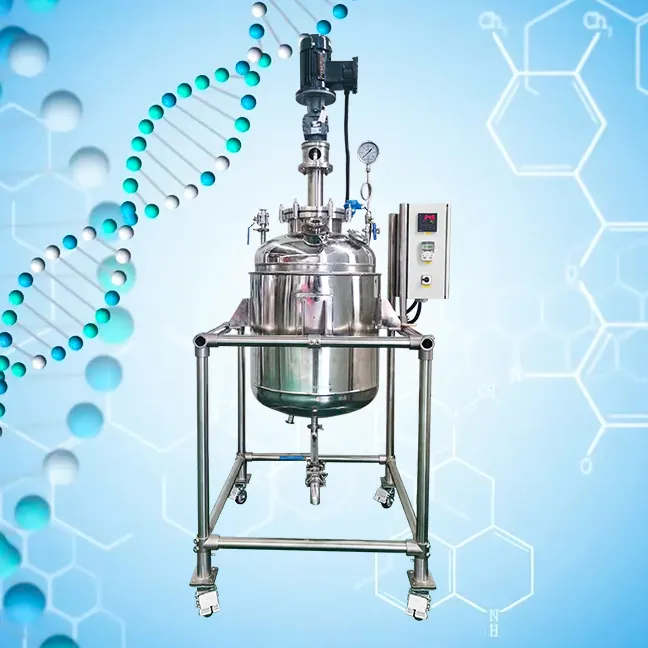 재킷 유형 스테인리스 섞기를 위한 화학 반응기 탱크