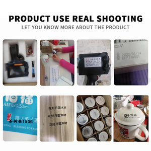 Handheld Inkjet Drucker Gun Manuelle Datumscodierungsmaschine Etikettiermaschine mit Datumscodedrucker für Teebeutel Karton Numm - Product Image 3