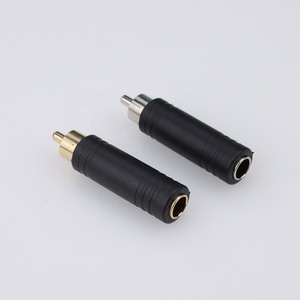 Conector macho RCA a conector hembra Mono de 6,35mm, convertidor de Cable adaptador de Audio, conector M/F para PC, micrófono, reproductores de MP3 - Product Image 5