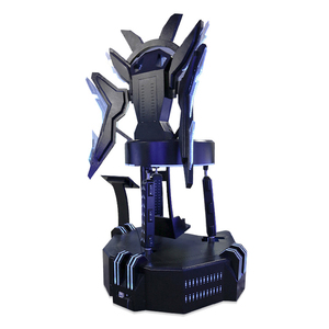 9D VR hareket platformu simülasyon oyunu ayakta hareket koltukları uçuş çekim hareket simülatörü vr uçan kanatları - Product Image 3