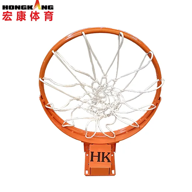 Anneau de basket-ball extérieur en acier métallique cerceau de basket-ball portable à montage mural
