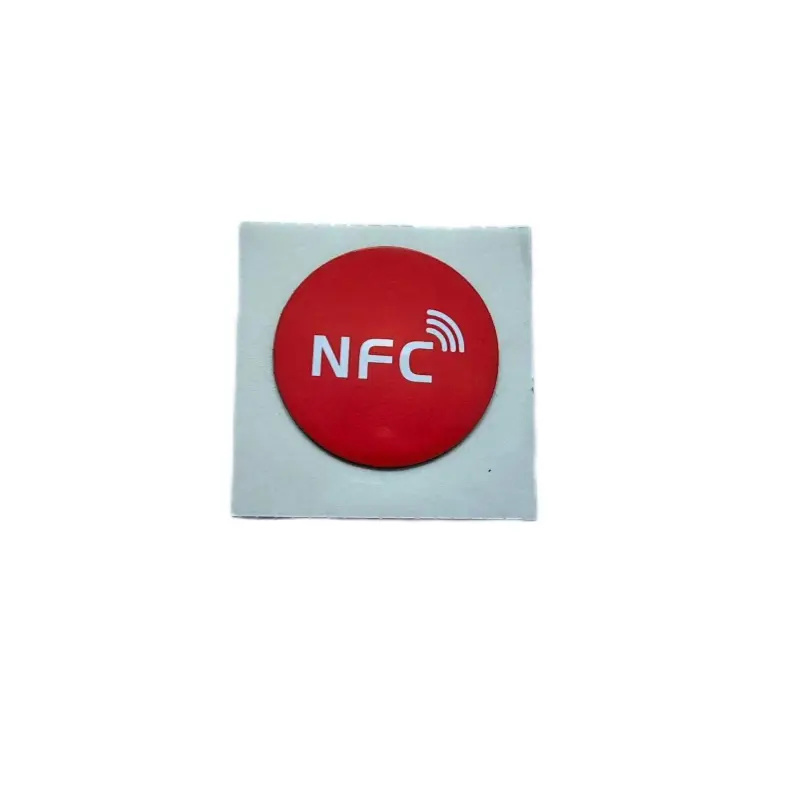 둥근 RFID 아크릴 13.56Mhz N tAG 215 레스토랑 테이블 메뉴 RFID NFC Tags