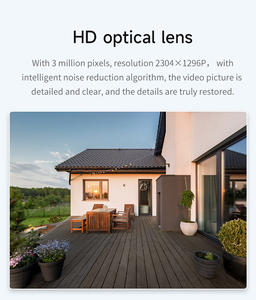 CE ROSH FCC证书支持OEM/ODM V380 P12智能摄像头wifi 3MP双向音频IP65防水安全摄像头 - Product Image 6