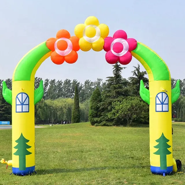 Tùy chỉnh năm bên vòm bơm hơi với logo thương hiệu giá rẻ Inflatable vòm giá vòm Inflatable sự kiện