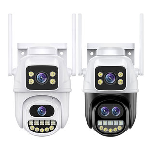 6MP 9MP 8xZoomデュアルレンズワイヤレスPtzカメラ双方向屋外6MPデュアルレンズおよびデュアルスクリーンカメラWifi8xデュアルレンズPtzカメラ - Product Image 1