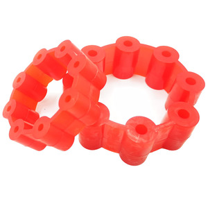 Plum Blossom Elastic Body Rubber Buffer Pad CC Iron Core <strong>Coupling</strong> with <strong>MH</strong> Type Shaft <strong>Couplings</strong> with Shock Absorption Features - Product Image 3