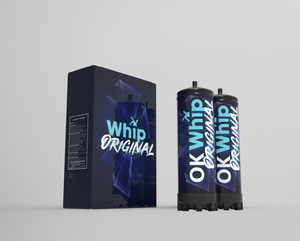 Nhà Máy Trực Tiếp 3.3L 2000G Công Suất Lớn Cho Kem Sạc Cấp Thực Phẩm Kim Loại Xi Lanh Khí <span class=keywords><strong>Whippets</strong></span> OEM Có Sẵn - Product Image 3