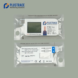 PLUSTRACE-Registrador de datos de temperatura de un solo uso, USB digital con USB, dispositivo de registro de datos de un solo uso, con USB, USB,