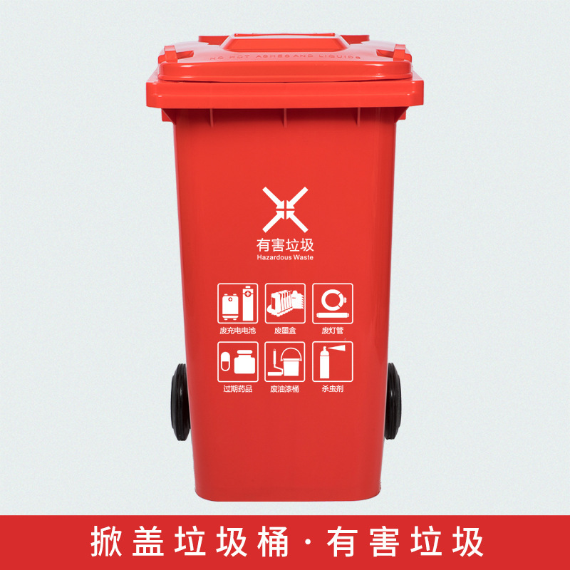 Red (Hazardous waste symbol)