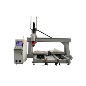 CNC Router Carpintería Máquina de grabado 1212 5 Axis CNC Router con rotativo - Product Image 1