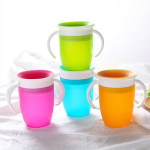 Training <strong>Cup</strong> for 6 Month and up Baby 360 Trainer Sippy <strong>Cup</strong> with Handles Spill Proof