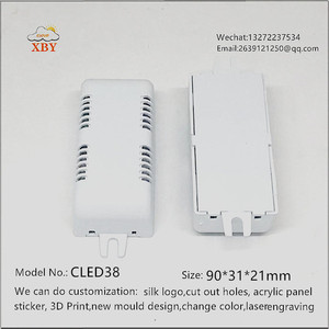 New Design Plastic Light Devices Enclosure for Led Driver 90*31*21mm LED Driver case Mini <strong>Tiny</strong> Usb Batteries Box CLED38 - Product Image 3