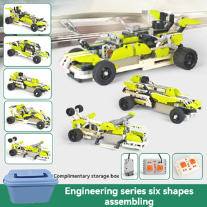 30 in 1 yapı taşları oyuncak seti çocuk kök bilim kiti yarış rc araba DIY monte oyuncak - Product Image 3
