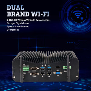 Minipc Intel Ubuntu X86 2 Ethernet Dual Lan Intel Computadora Core i7 10810U Mini PC Linux Win 10 11 Mini PC Industrial - Product Image 4