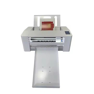Çift kafaları A3 levha etiket kalıp kesici kalıp kesme ve otomatik besleyici CCD kamera pozisyon ile kırma makinesi - Product Image 1